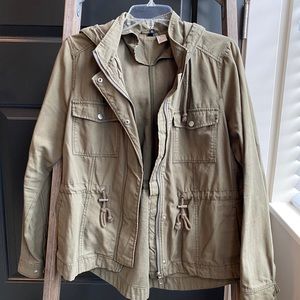 H&M green jacket